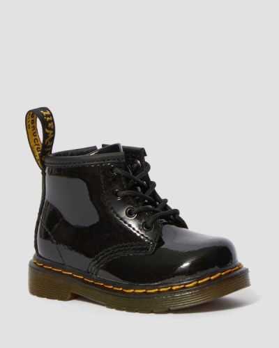 Botas Con Cordones Dr Martens Infant 1460 Patent Cuero Para Niños DR2733V